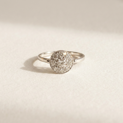 Alien| Vintage Emerald Entourage Ring