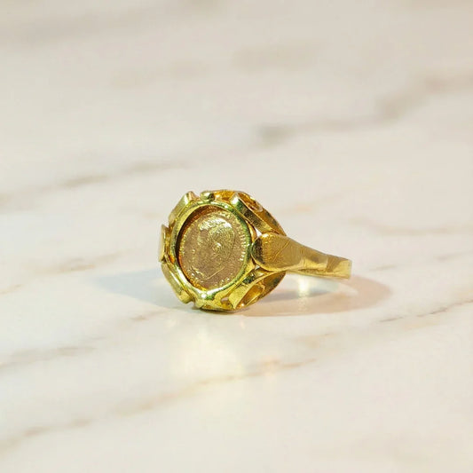 Alberta | Vintage Coin Ring