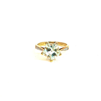 Alien| Vintage Smaragd Entourage-Ring