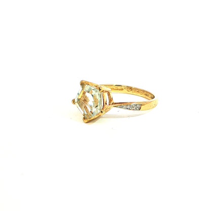 Alien| Vintage Smaragd Entourage-Ring