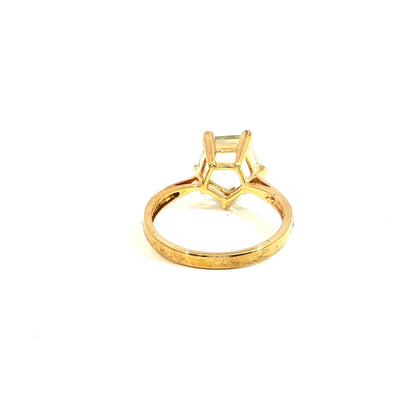 Alien| Vintage Smaragd Entourage-Ring