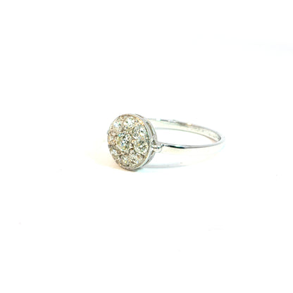Alien| Vintage Emerald Entourage Ring