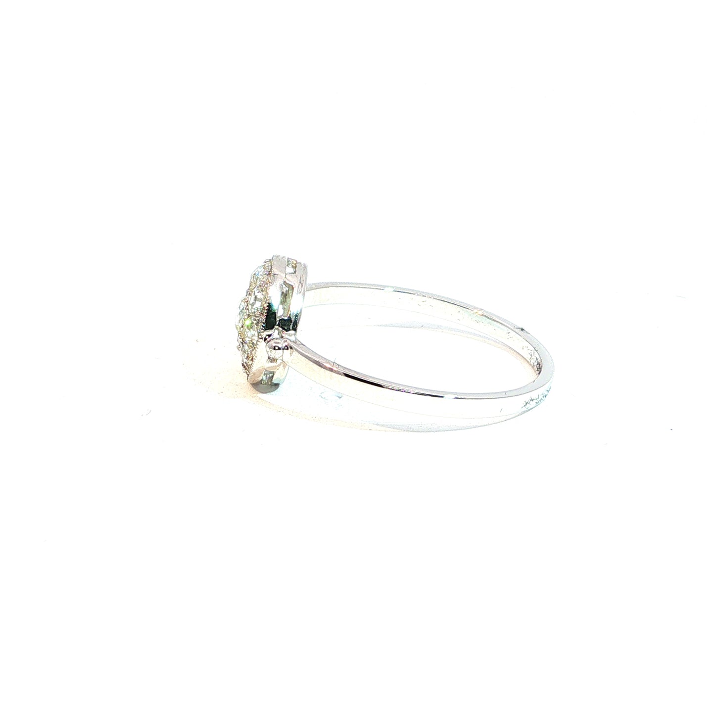 Alien| Vintage Emerald Entourage Ring