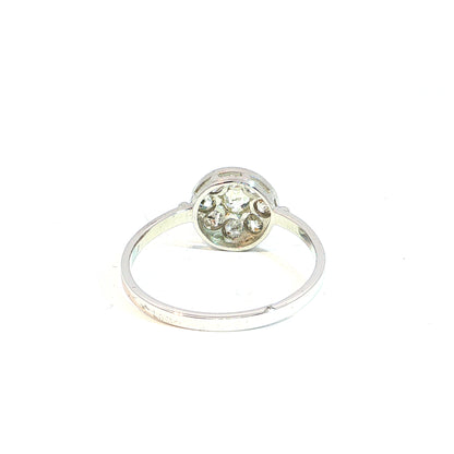 Alien| Vintage Emerald Entourage Ring