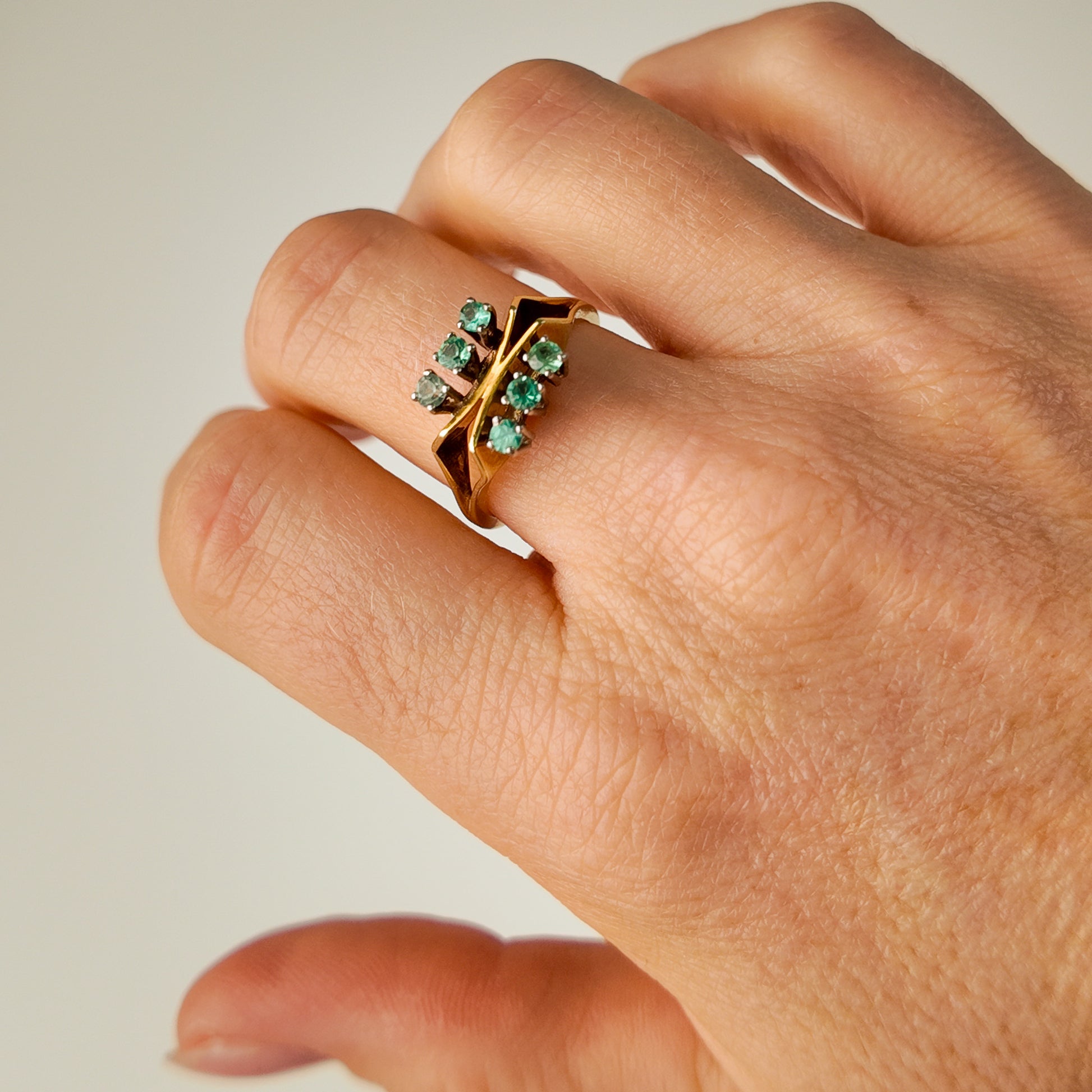 Lea | Vintage Statement Ring - Madamas - Antwerp