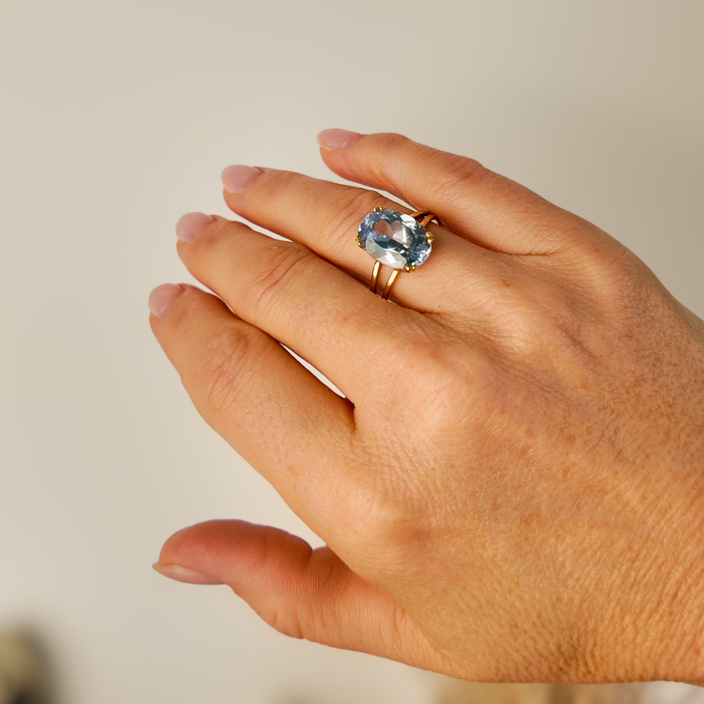 Mieke | Vintage Solitaire ring - Madamas - Antwerp