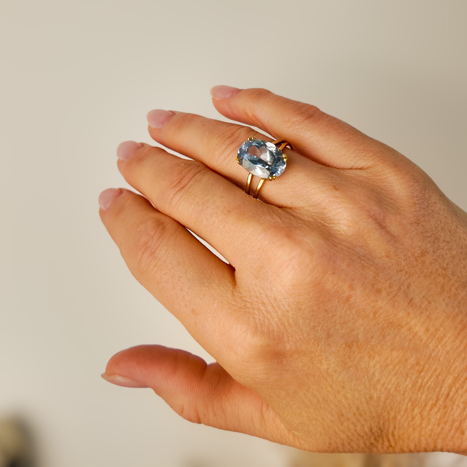 Mieke | Vintage Solitaire ring - Madamas - Antwerp