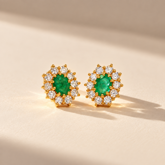 Margo | Vintage Oorstekers
