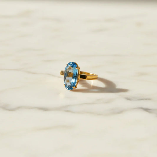 Elza | Vintage Solitaire ring