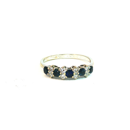 Éveline | Vintage Half Eternity Ring