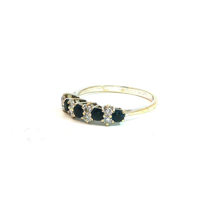 Éveline | Vintage Half Eternity Ring