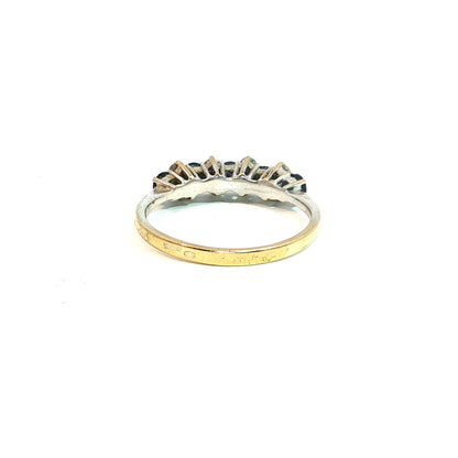 Éveline | Vintage Half Eternity Ring