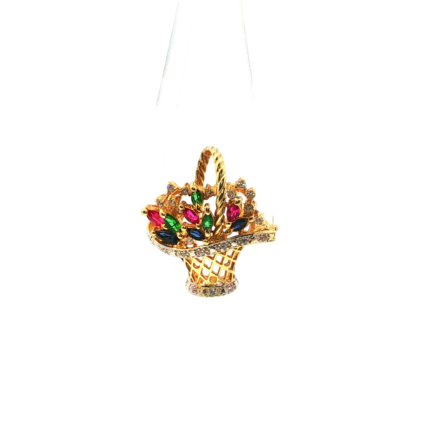 Emilie | Vintage diamond brooch