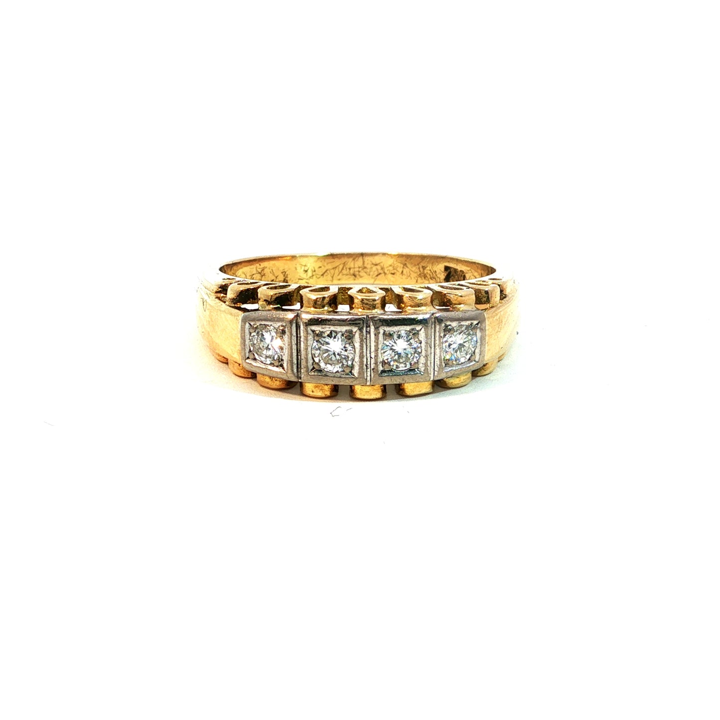 Jenna | Vintage Diamanten Band Ring
