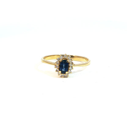 Lillie | Vintage Halo Ring