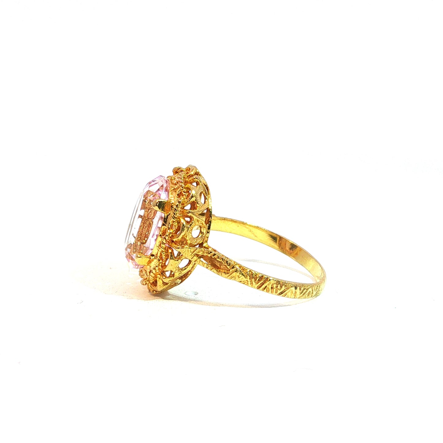 Alien| Vintage Smaragd Entourage-Ring