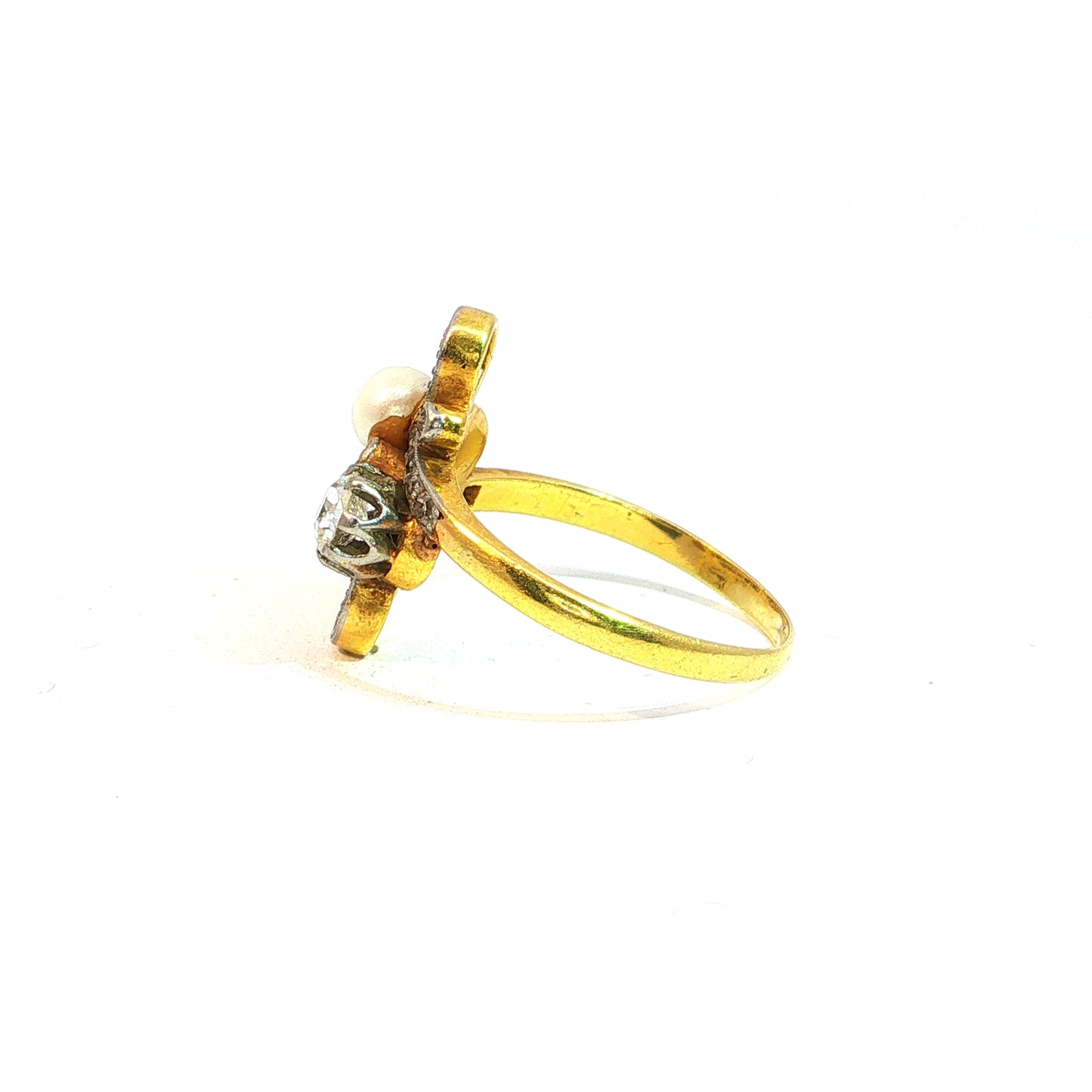 Alien| Vintage Emerald Entourage Ring