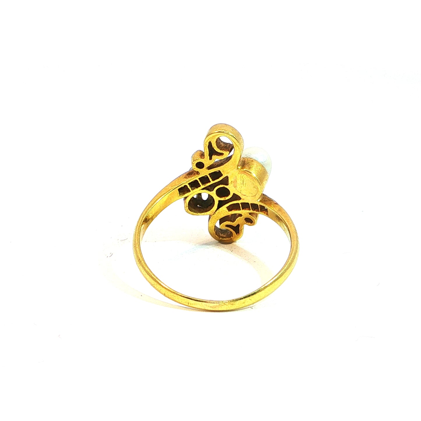 Alien| Vintage Emerald Entourage Ring