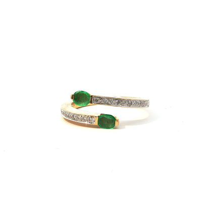 Marceline | Vintage Toi & Moi ring