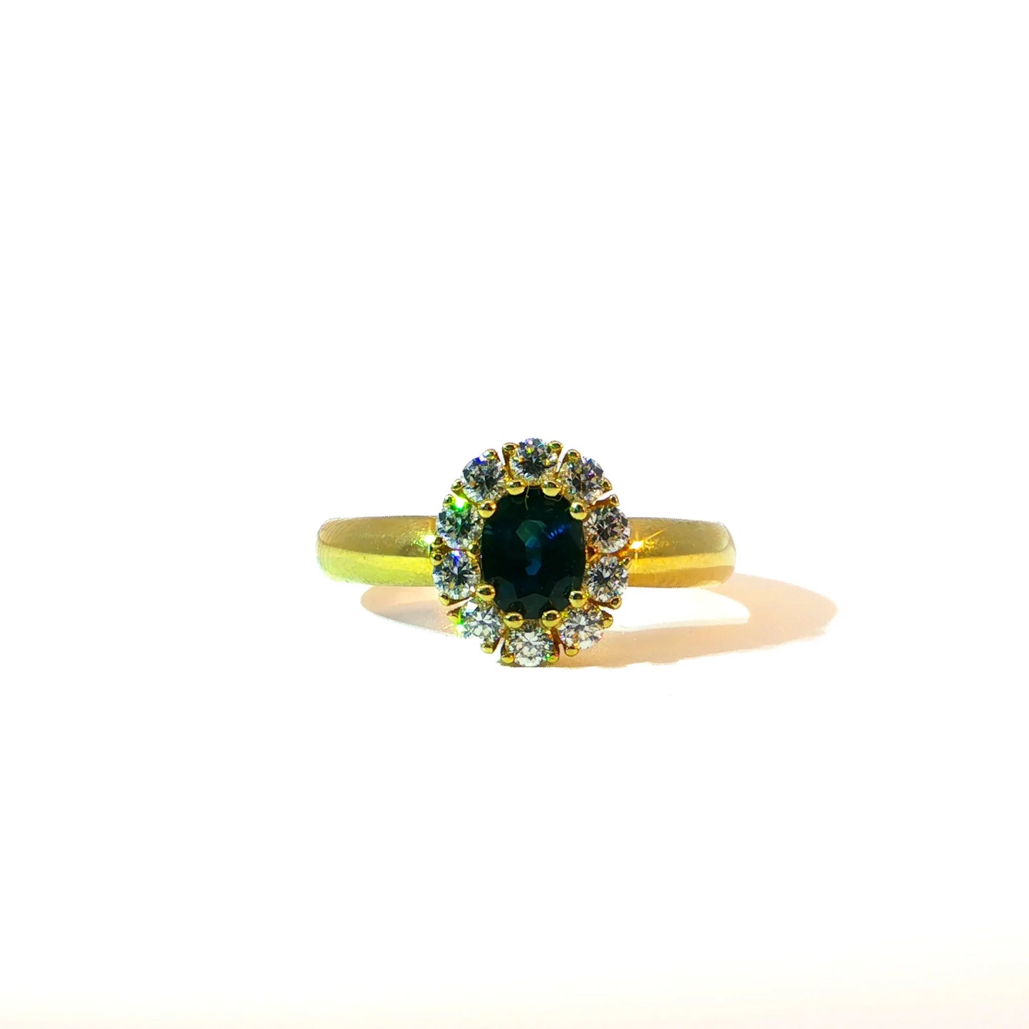 Mathilde | Vintage halo ring