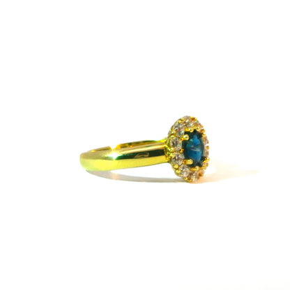 Mathilde | Vintage halo ring