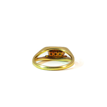 Odilja | Vintage three stone ring