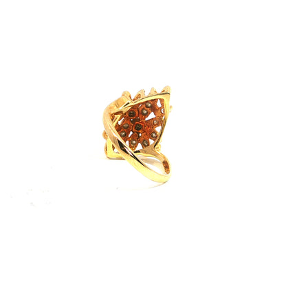 Roseline | Vintage Diamanten Clusterring