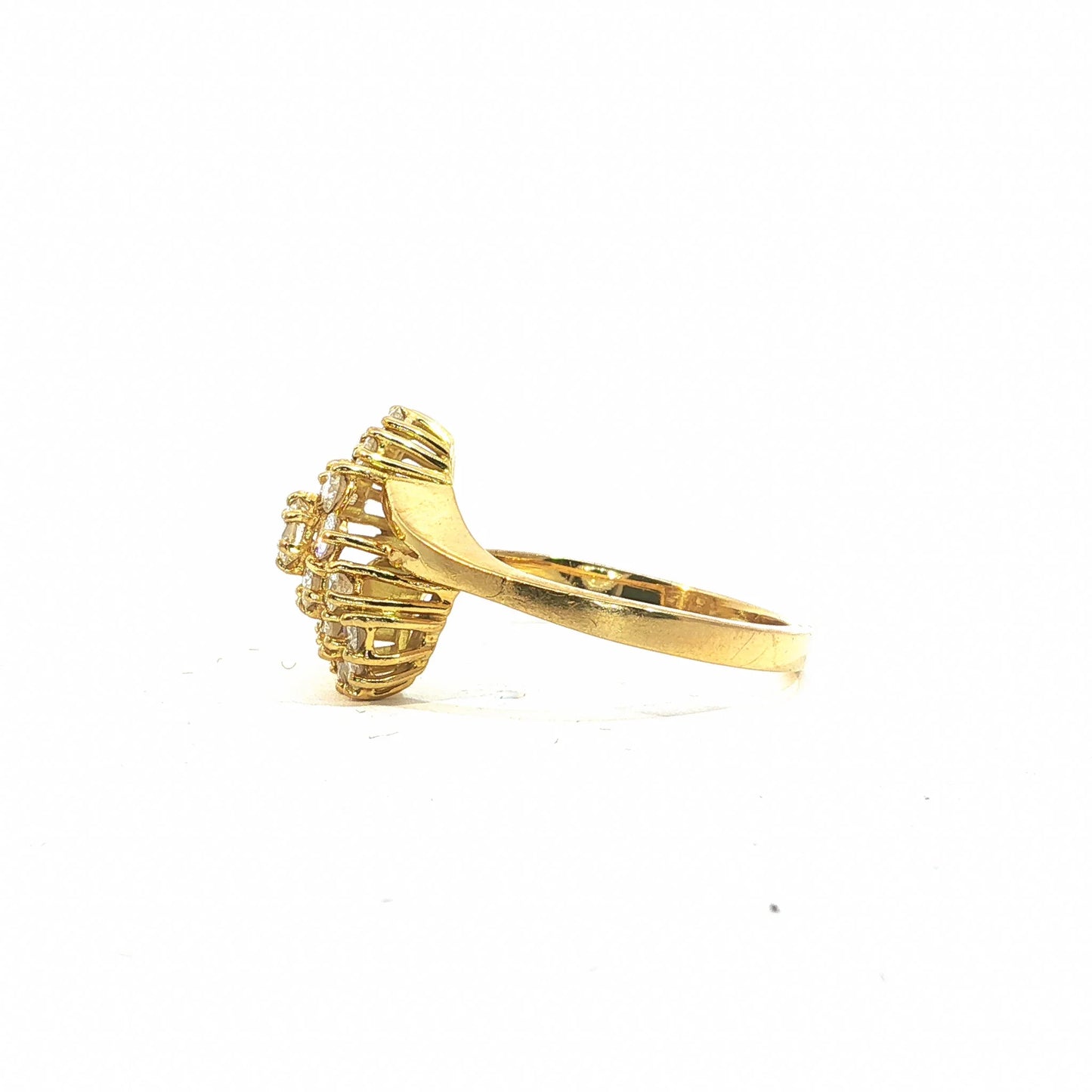 Elodie| Vintage Cluster ring