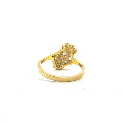Elodie| Vintage Cluster ring