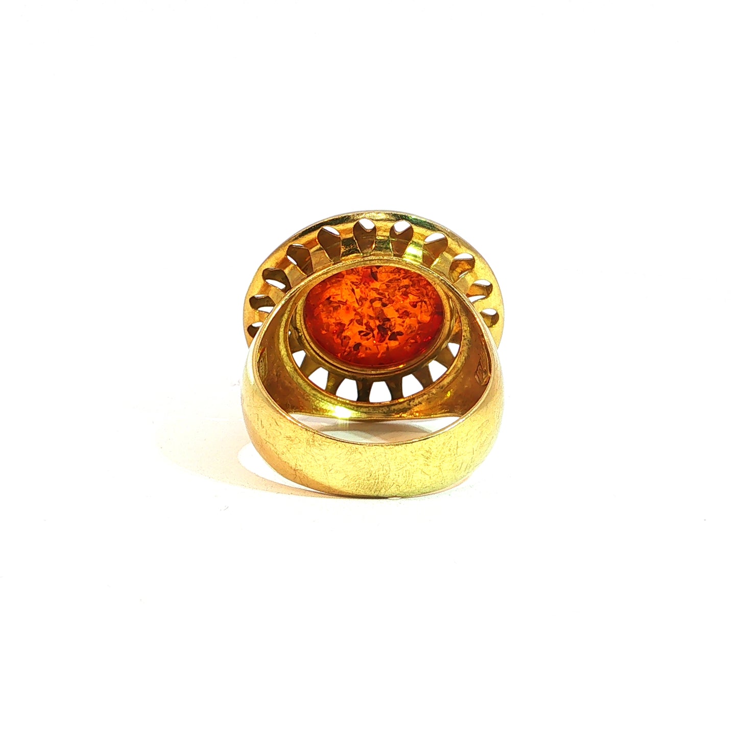 Alien| Vintage Smaragd Entourage-Ring