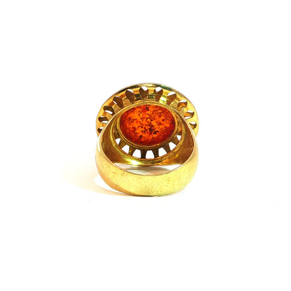 Alien| Vintage Smaragd Entourage-Ring