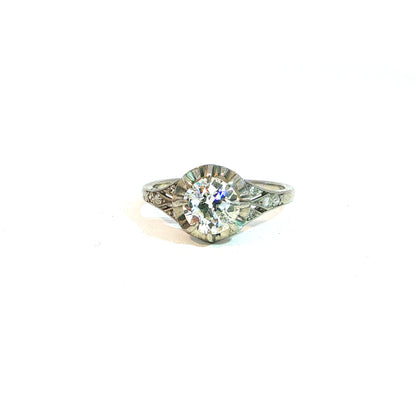 Alien| Vintage Smaragd Entourage-Ring