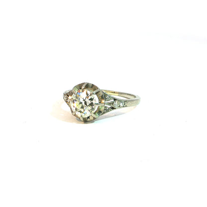 Alien| Vintage Smaragd Entourage-Ring