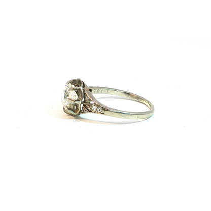 Alien| Vintage Smaragd Entourage-Ring