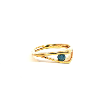 Alien| Vintage Smaragd Entourage-Ring