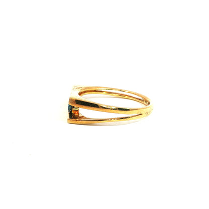 Alien| Vintage Smaragd Entourage-Ring