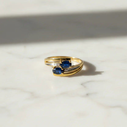 Yvette | Vintage Toi et Moi Ring