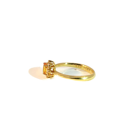 Emilia | Vintage Halo Ring