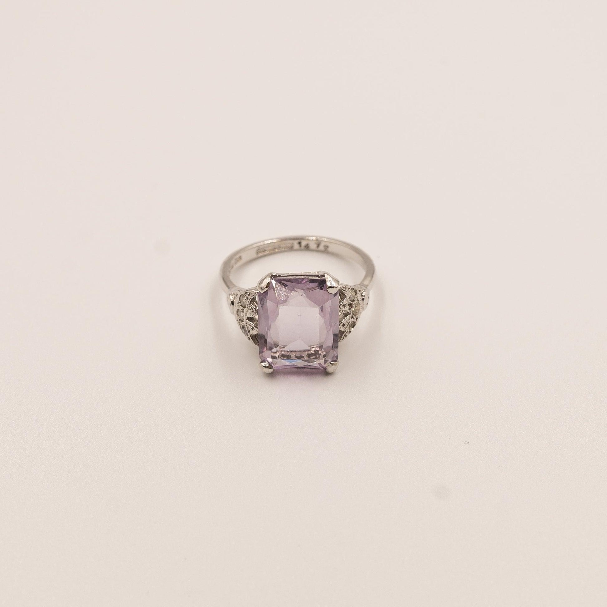 Eila | Vintage Spinel & Diamanten - Madamas - Antwerp