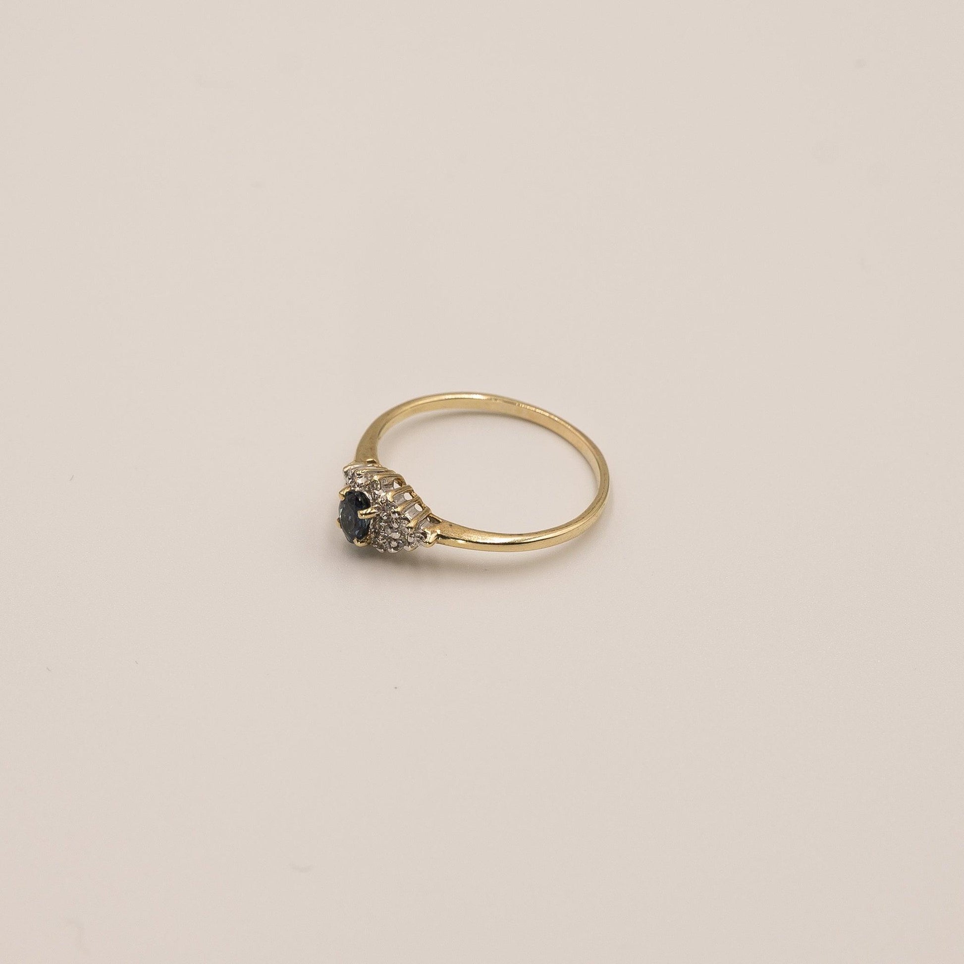 Elsie | Vintage Saffier & Diamant - Madamas - Antwerp