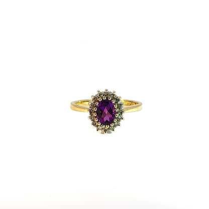 Suzanna | Vintage Halo Ring