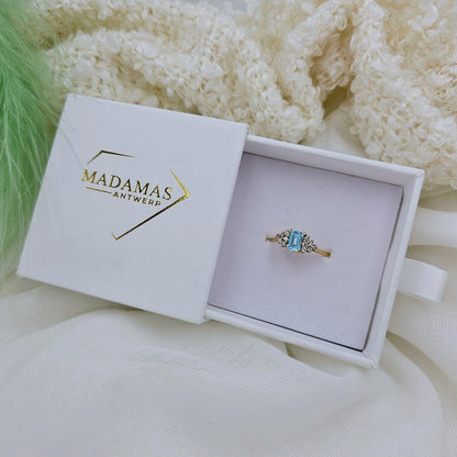 Maude | Vintage Topaas & Diamant - Madamas - Antwerp
