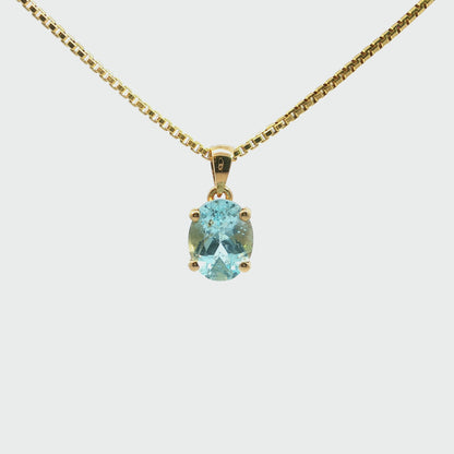 Iris | Vintage ketting met hanger
