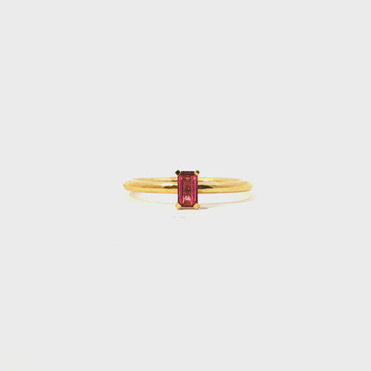 Clotilde | Vintage Toermalijnring