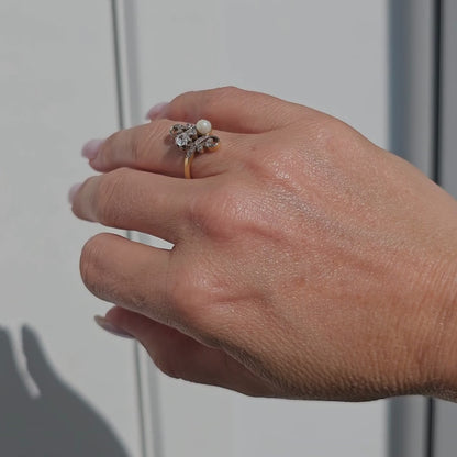 Alien| Vintage Emerald Entourage Ring