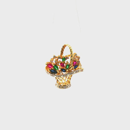 Emilie | Vintage diamond brooch