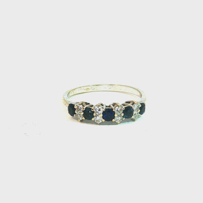 Éveline | Vintage Half Eternity Ring