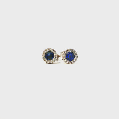 Albertine | Vintage oorknopjes