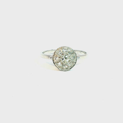 Alien| Vintage Emerald Entourage Ring