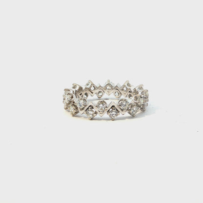 Dina| Vintage Eternity ring